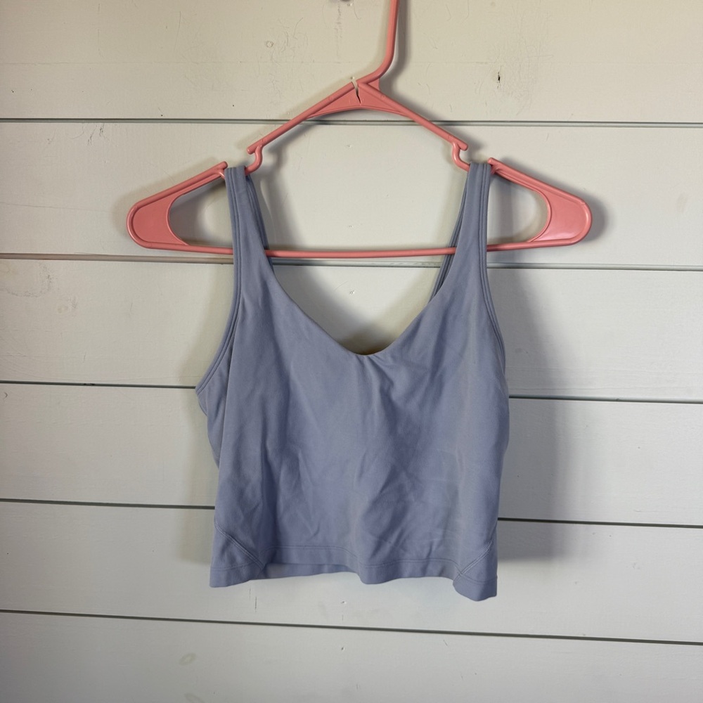 Lululemon align tank top blue‎ women’s size 6